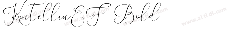 KapitelliaEF Bold字体转换
